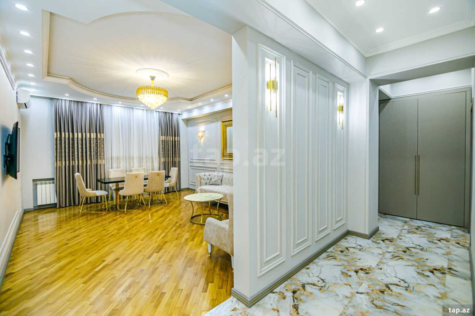 2-otaqlı yeni tikili kirayə verilir, Nəriman Nərimanov m., 84 m² (11)