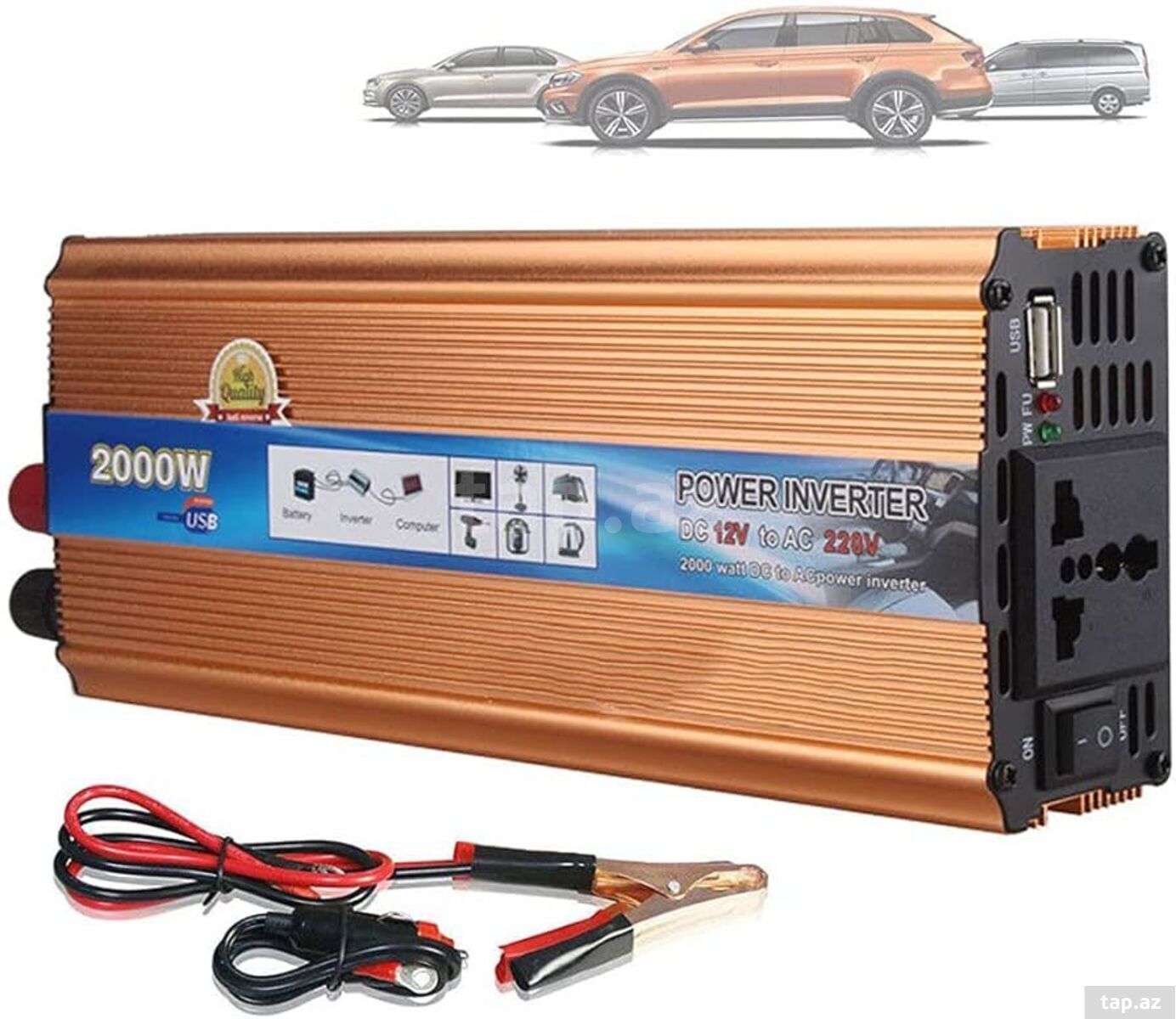 Kompakt invertor 12V / 24V (6)