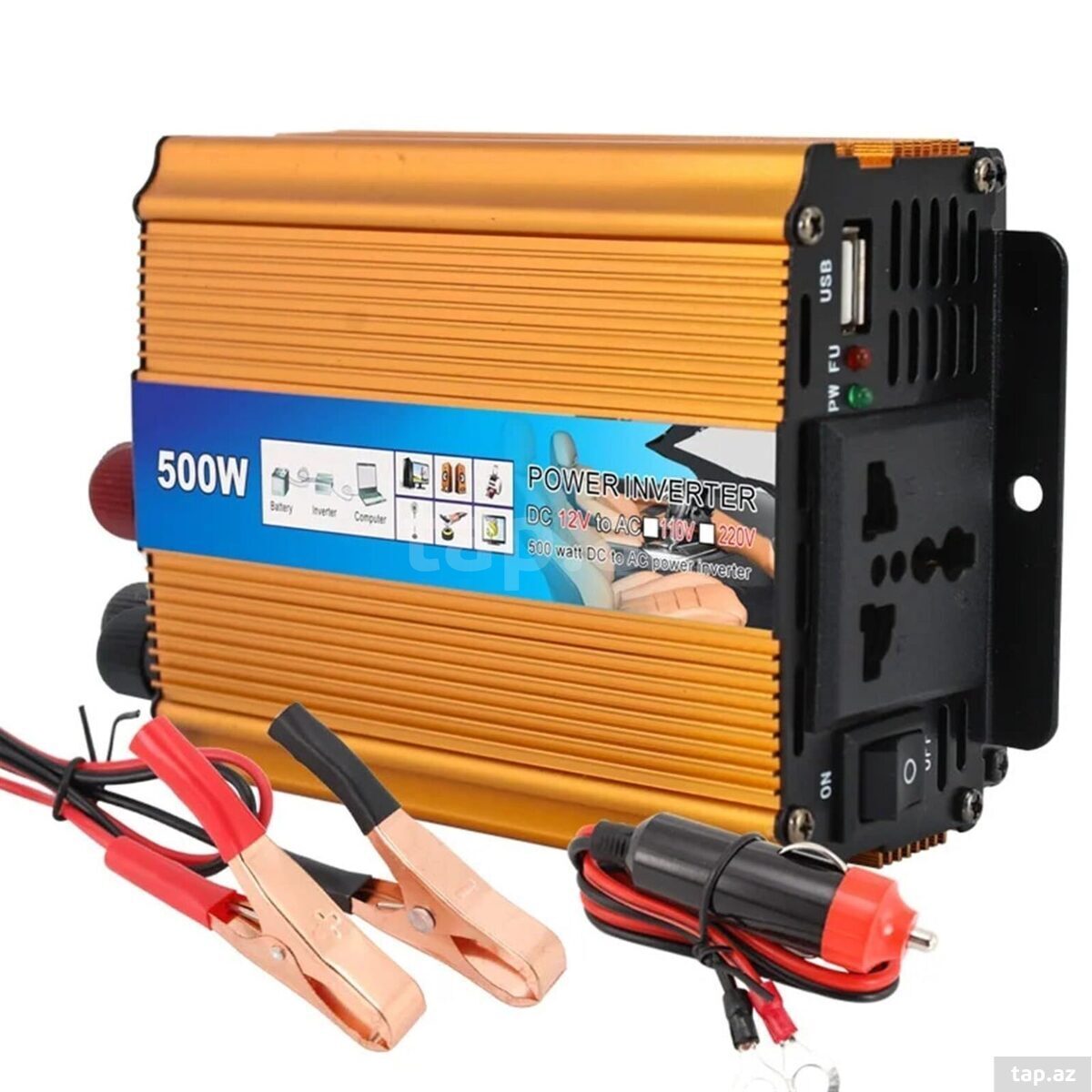 Kompakt invertor 12V / 24V (5)