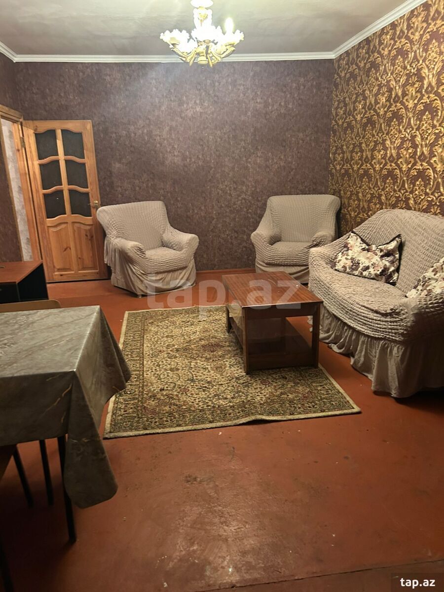 3-otaqlı mənzil kirayə verilir, Gəncə ş., 60 m² (5)