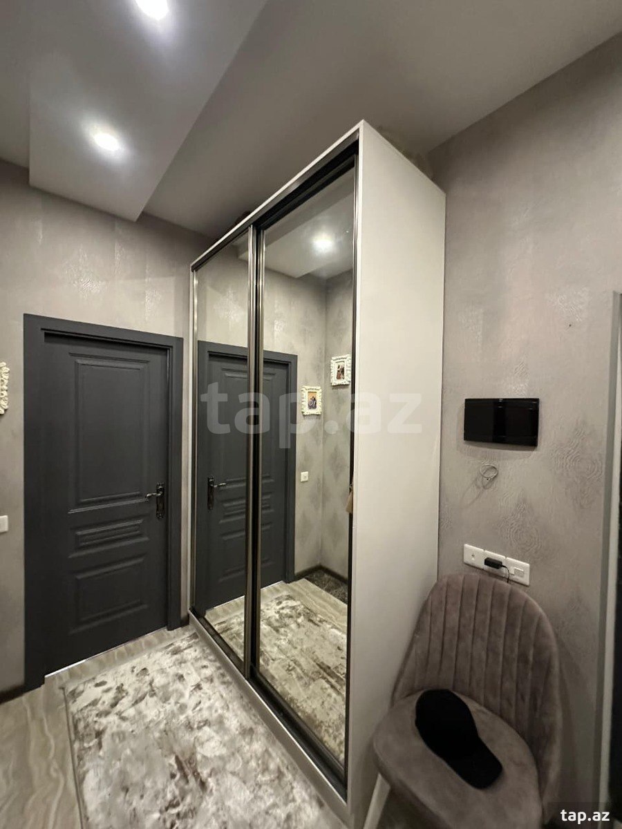3-otaqlı yeni tikili, İnşaatçılar m., 75 m²