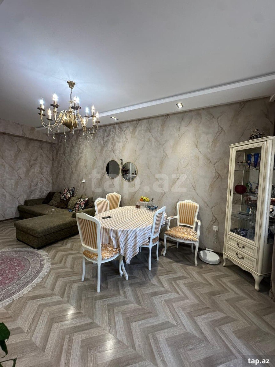 3-otaqlı yeni tikili, İnşaatçılar m., 75 m²