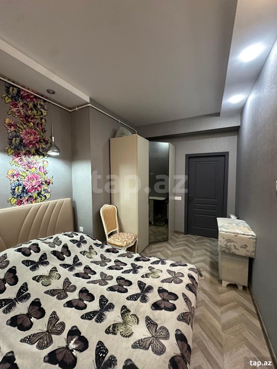 3-otaqlı yeni tikili, İnşaatçılar m., 75 m²
