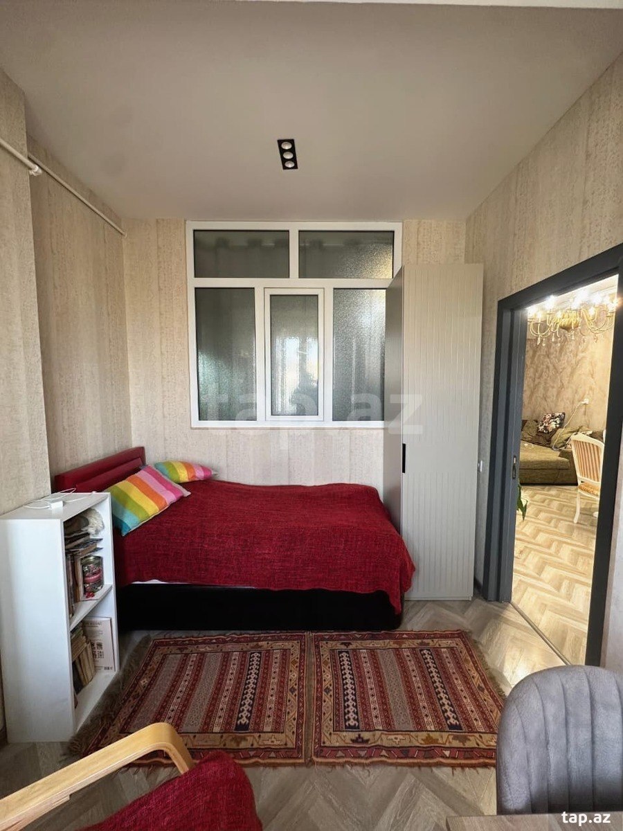 3-otaqlı yeni tikili, İnşaatçılar m., 75 m²