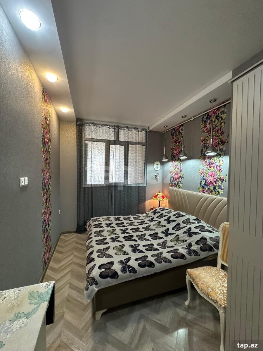 3-otaqlı yeni tikili, İnşaatçılar m., 75 m²