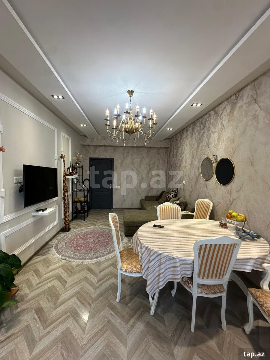 3-otaqlı yeni tikili, İnşaatçılar m., 75 m²
