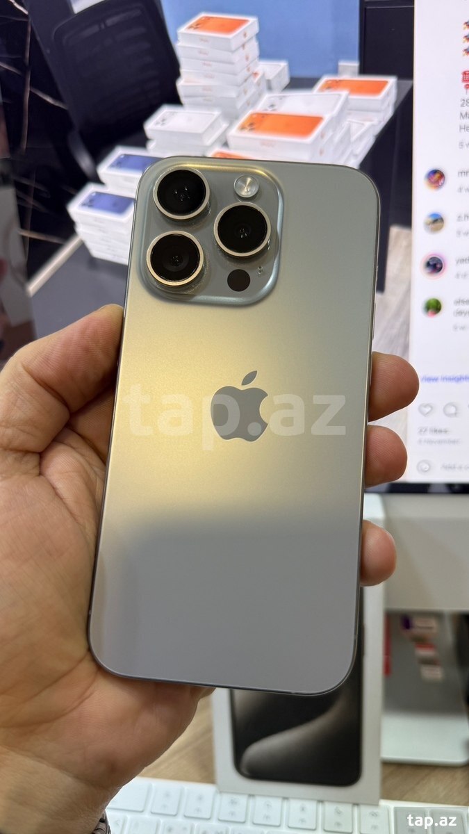 Apple iPhone 15 Pro Natural Titanium 128GB/8GB