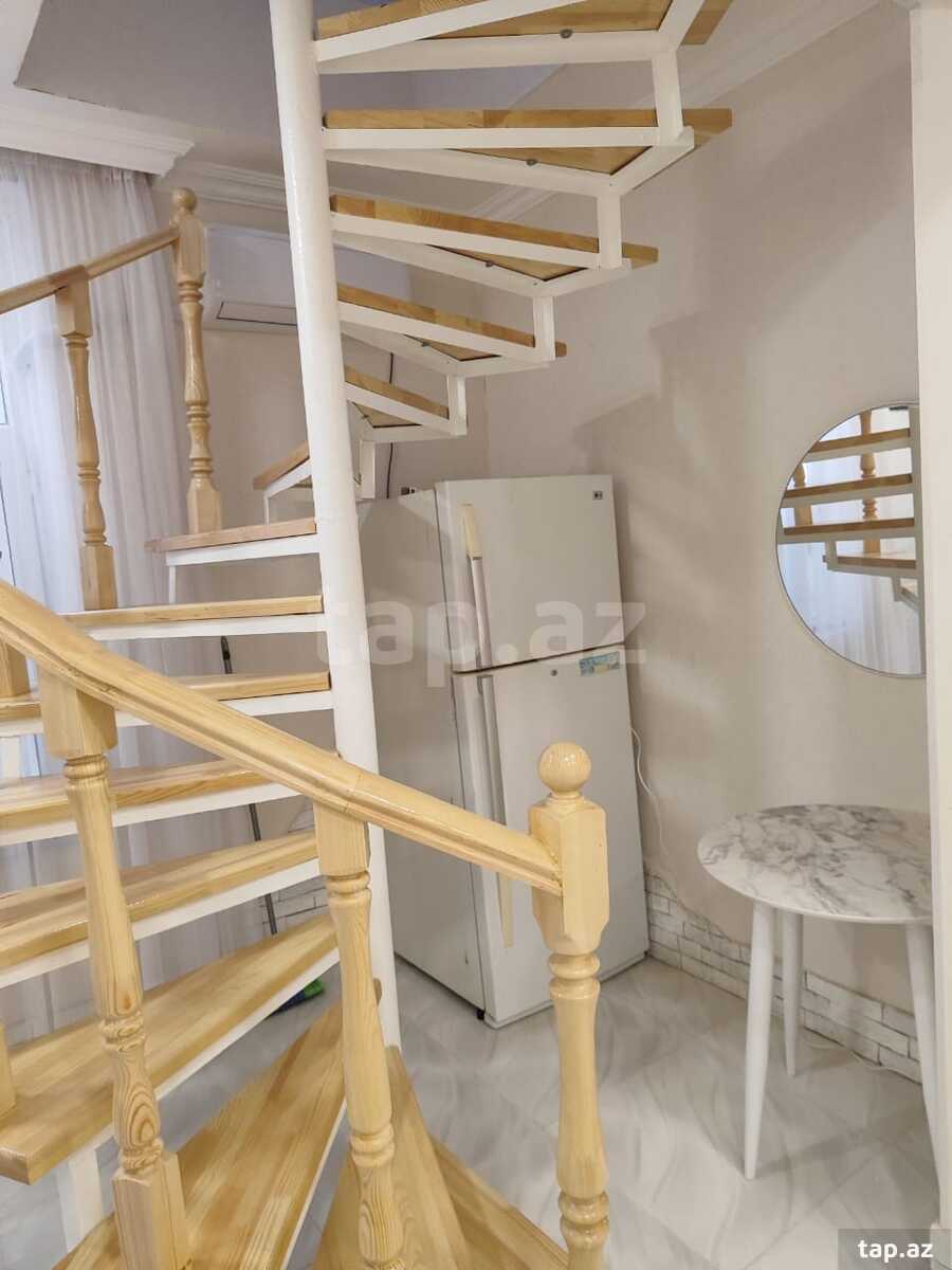 2-otaqlı mənzil kirayə verilir, Sahil m., 55 m²