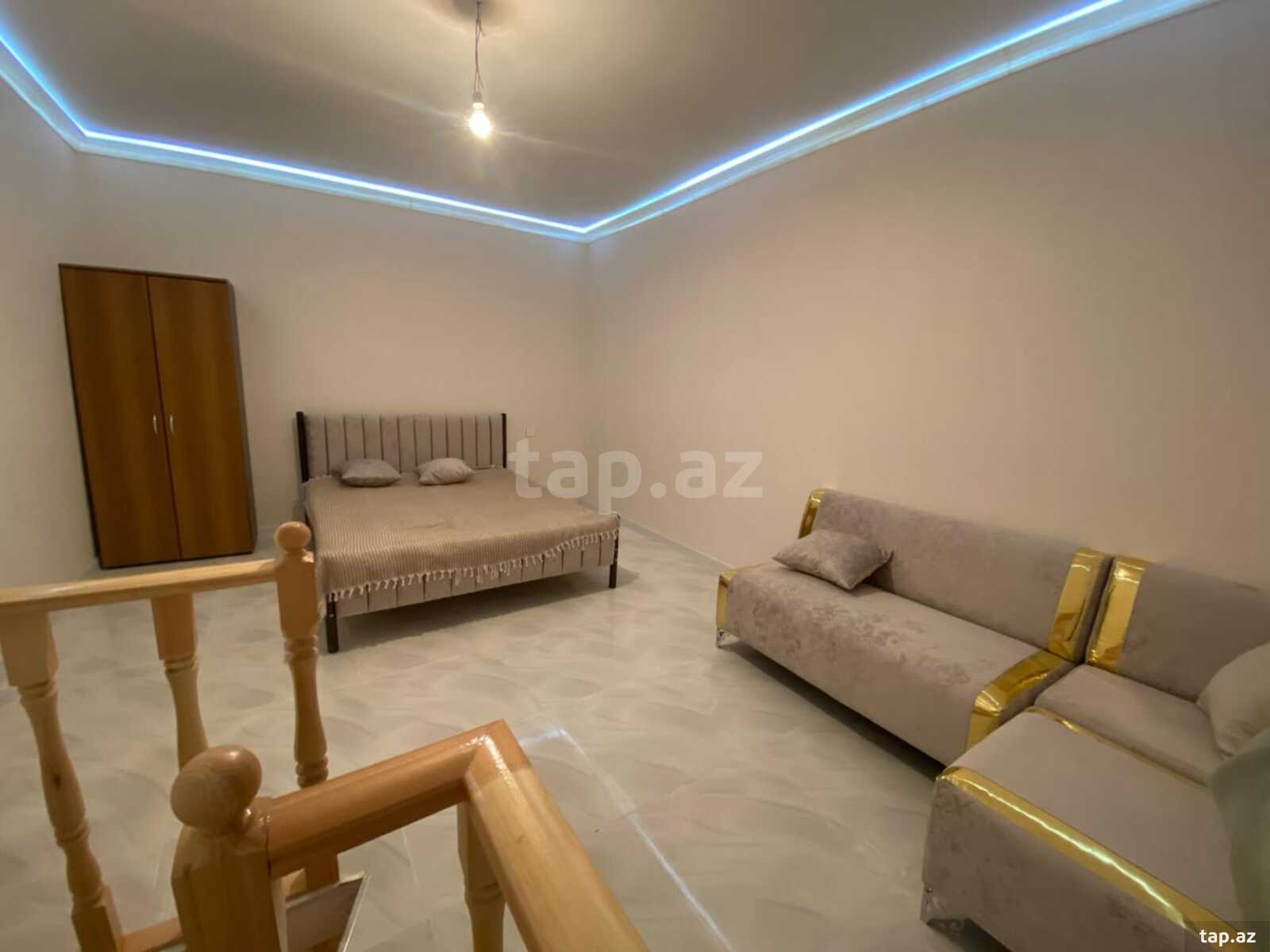 2-otaqlı mənzil kirayə verilir, Sahil m., 55 m²