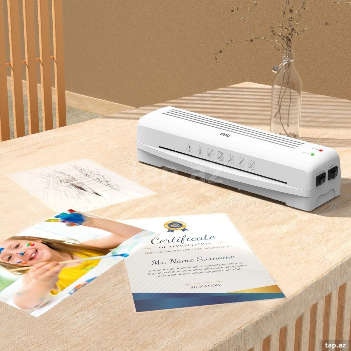 Laminator DELİ E14378 (A4) (8)