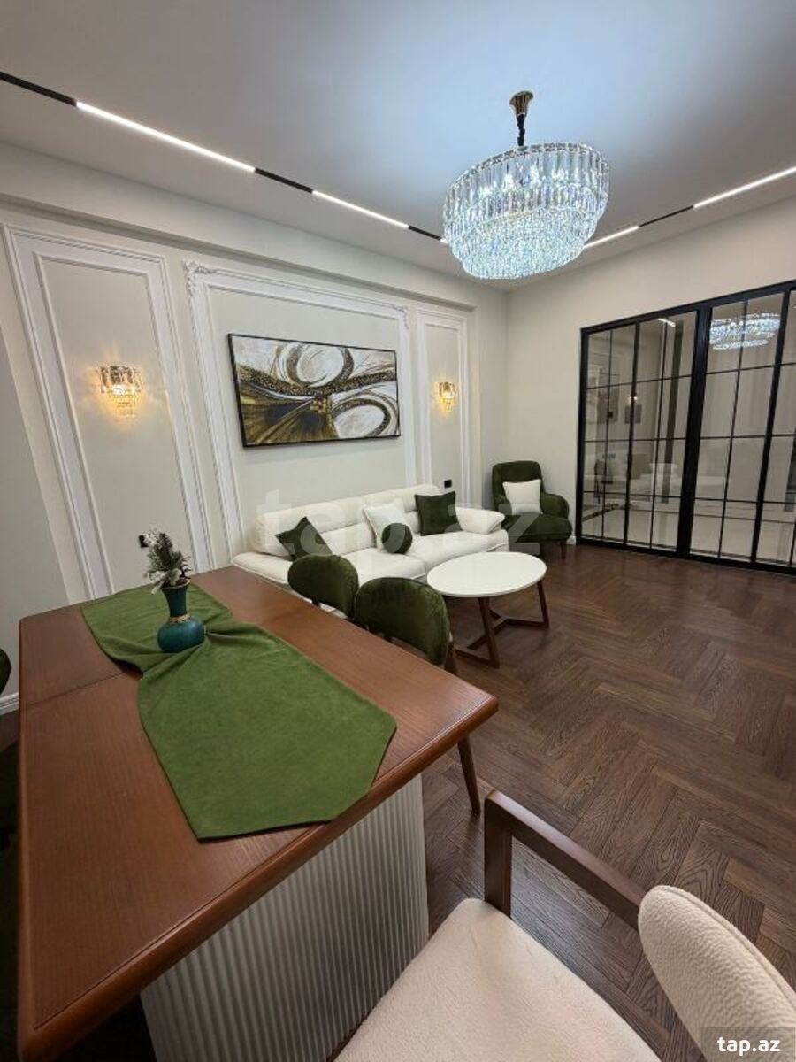 2-otaqlı yeni tikili, Yasamal r., 86 m²
