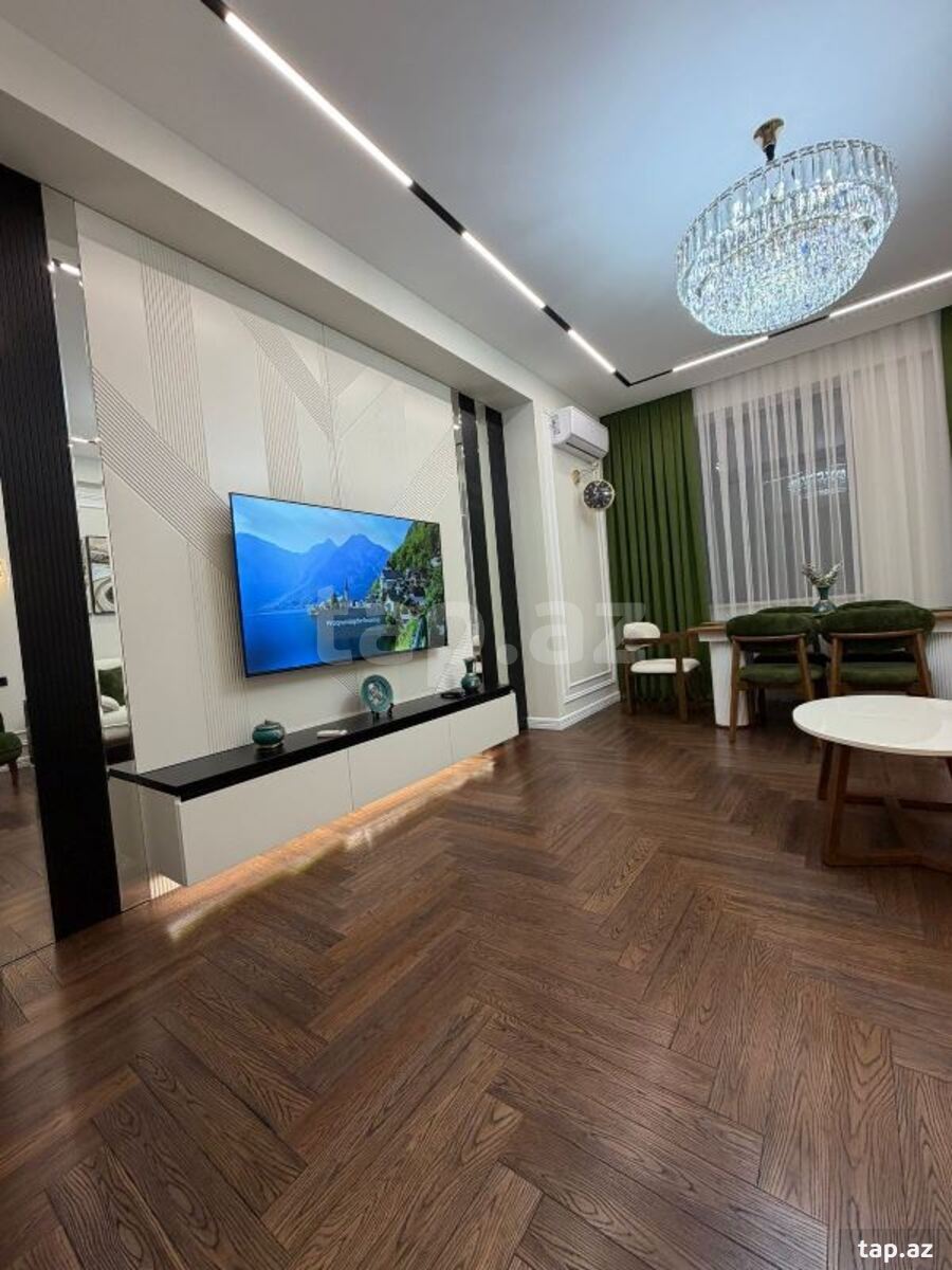2-otaqlı yeni tikili, Yasamal r., 86 m²