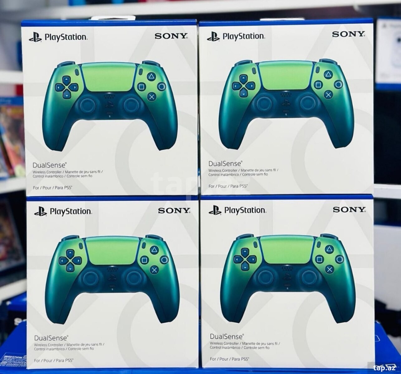 PS5 dualsense chrome teal 