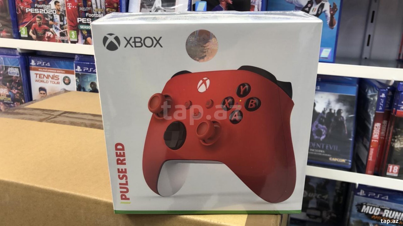 XBOX controller pulse Red 