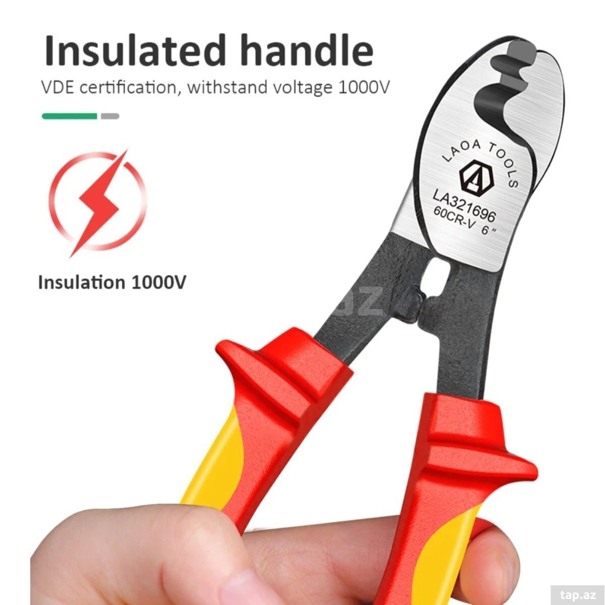 Kabel kəsicisi LAOA LA-321699 (5)