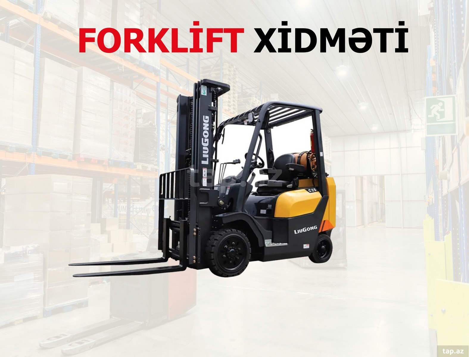Forklıft (avtokar) xidməti