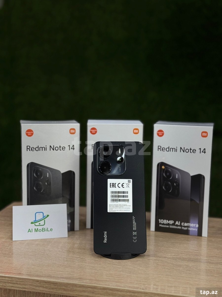 Xiaomi Redmi Note 14 Midnight Black 256GB/8GB