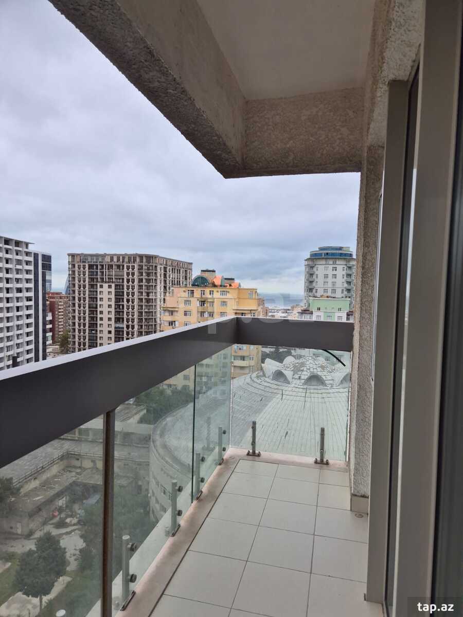 3-otaqlı yeni tikili kirayə verilir, Nəsimi r., 120 m² (19)
