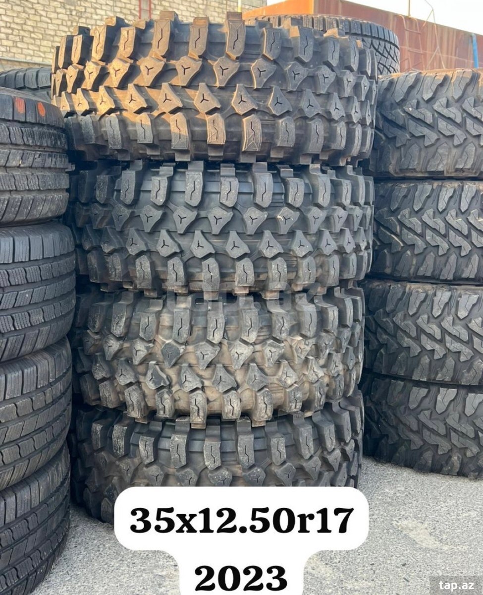 35x12.50 R17 ekistrim təkərləri