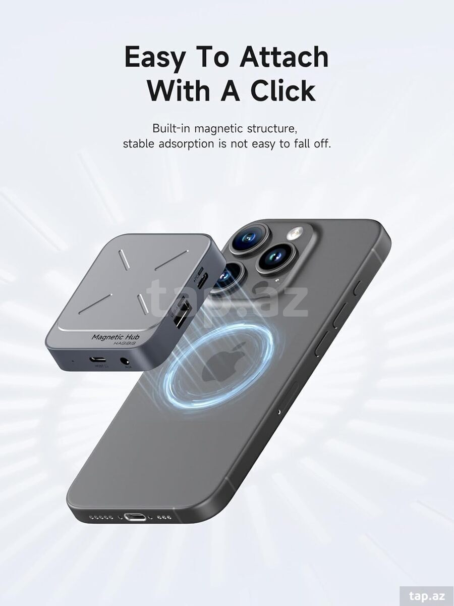 Hagibis Maqnit USB-C hub  (3)