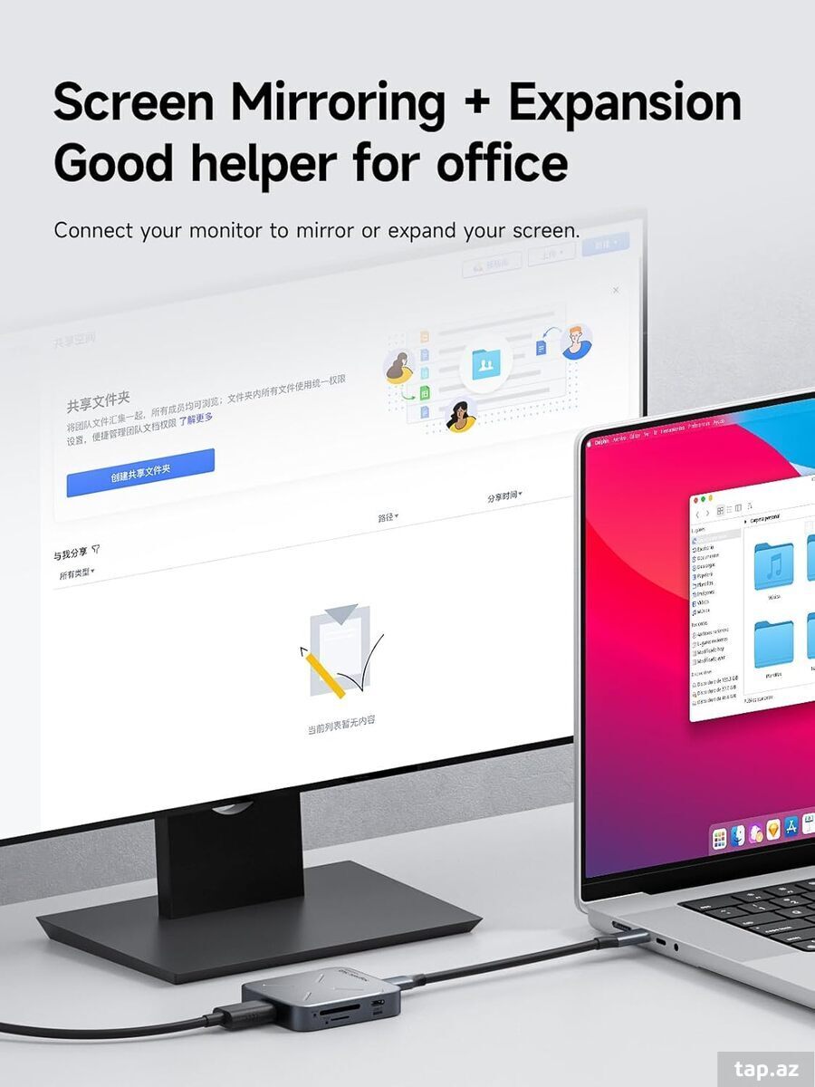 Hagibis Maqnit USB-C hub  (4)