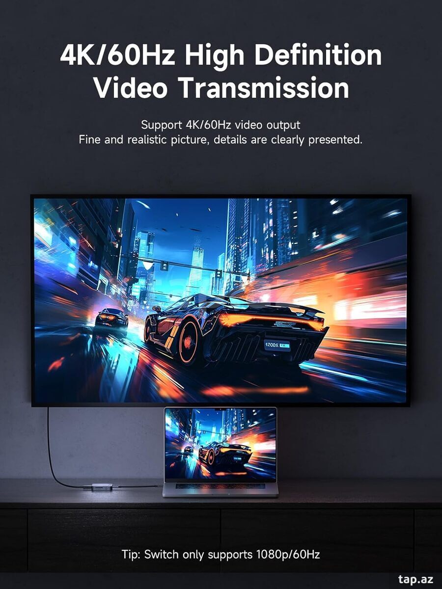 Hagibis Maqnit USB-C hub  (6)