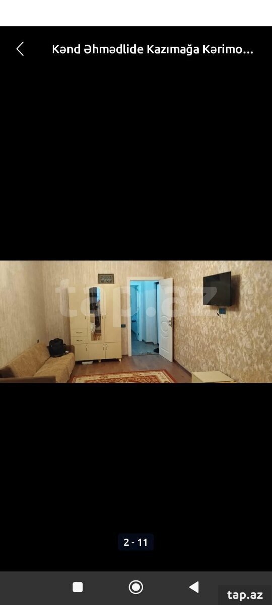 1-otaqlı yeni tikili kirayə verilir, Əhmədli qəs., 54 m² (6)