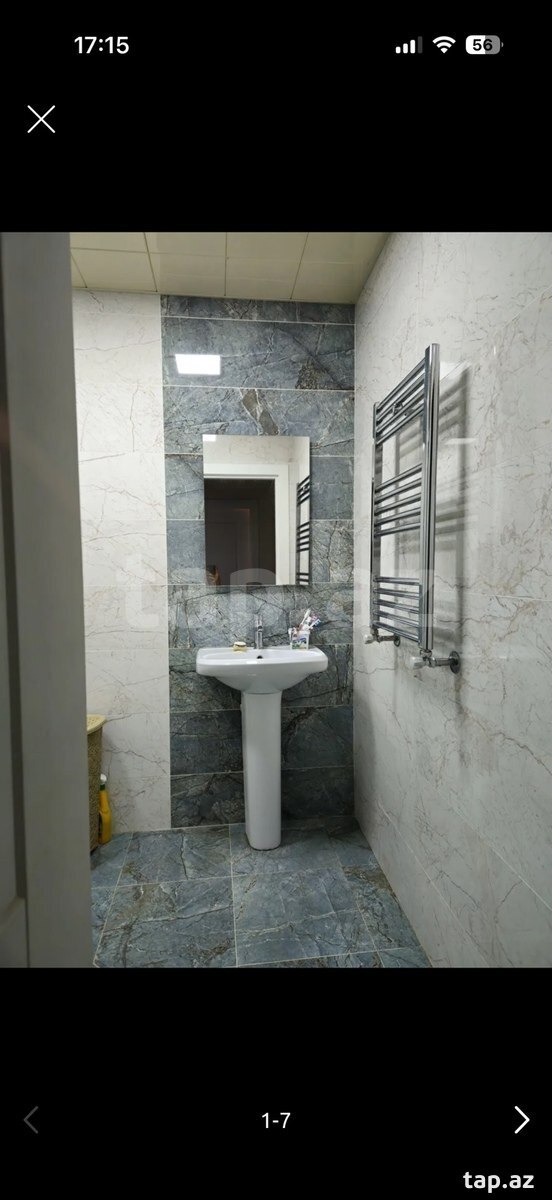 2-otaqlı yeni tikili kirayə verilir, Xırdalan ş., 46 m² (7)