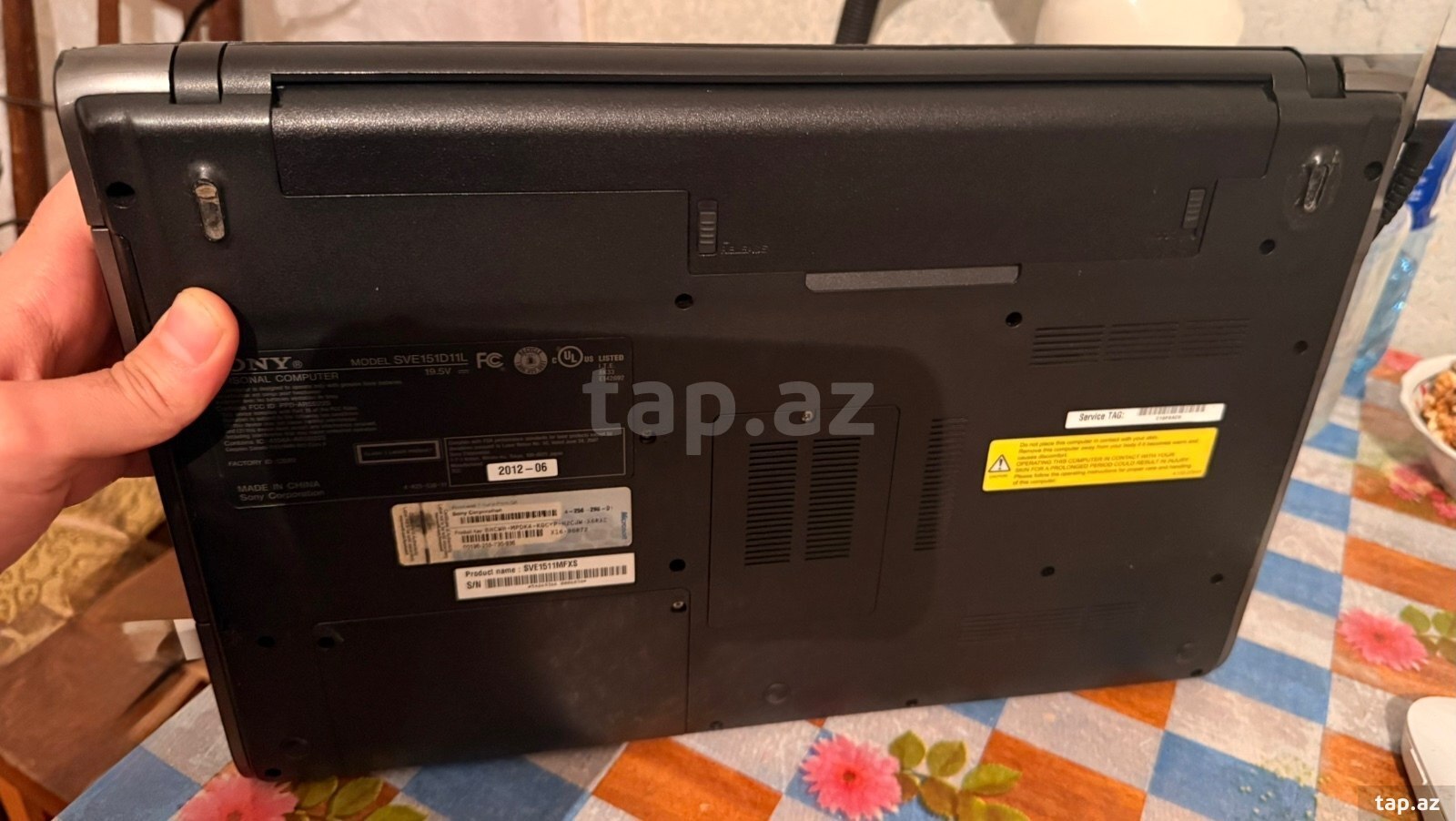 Sony VAIO SVE1511, i7-3612QM, 8GB RAM, SSD (4)