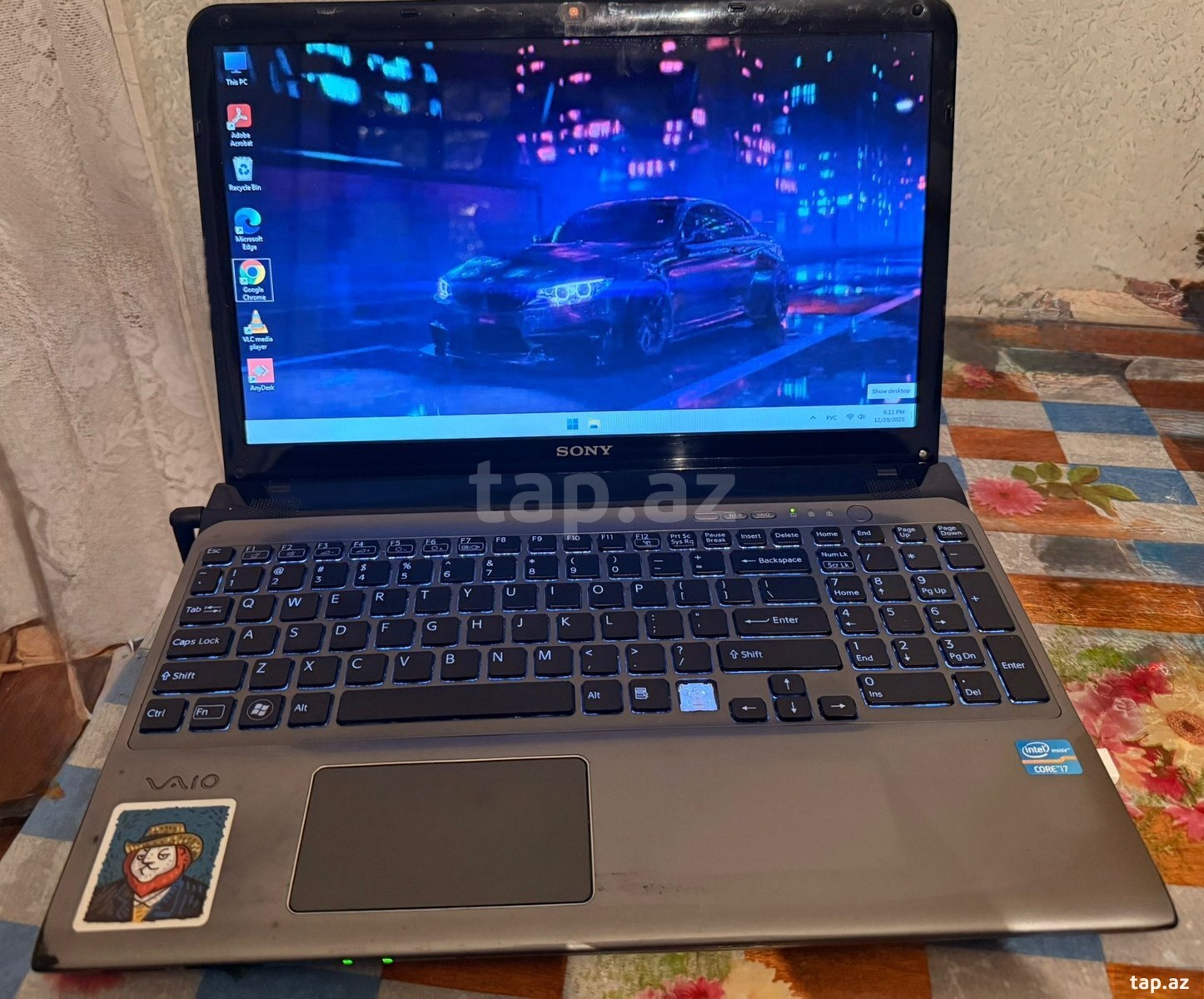 Sony VAIO SVE1511, i7-3612QM, 8GB RAM, SSD