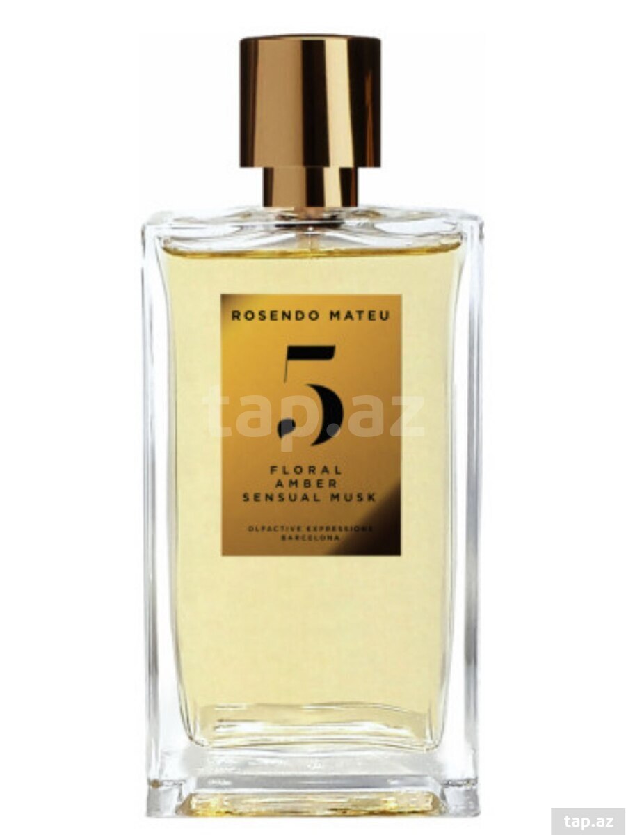 Rosendo Mateu No. 5 Floral Amber Sensual Musk ətri