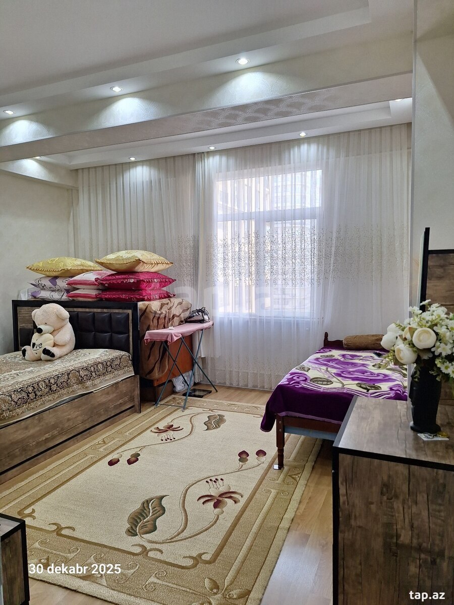 2-otaqlı yeni tikili, Qarabağ küç., 90 m² (13)