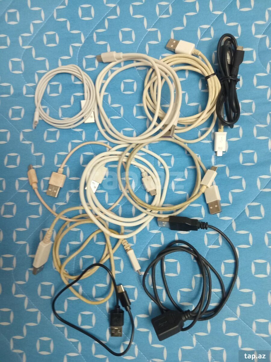 "Nokia/Samsung" adapteri və kabelləri (6)