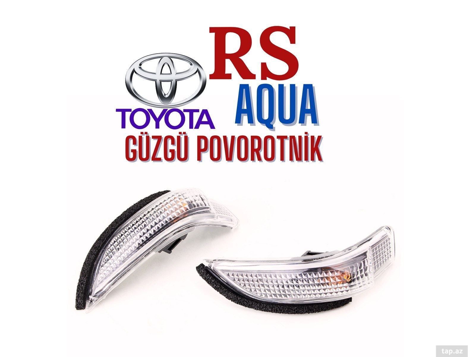 Toyota Aqua yan güzgü işığı