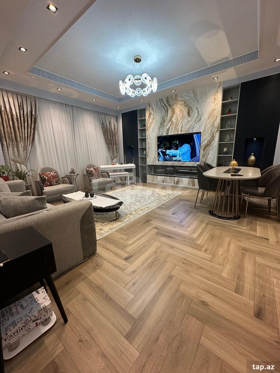 3-otaqlı yeni tikili, Ağ Şəhər, 132 m²