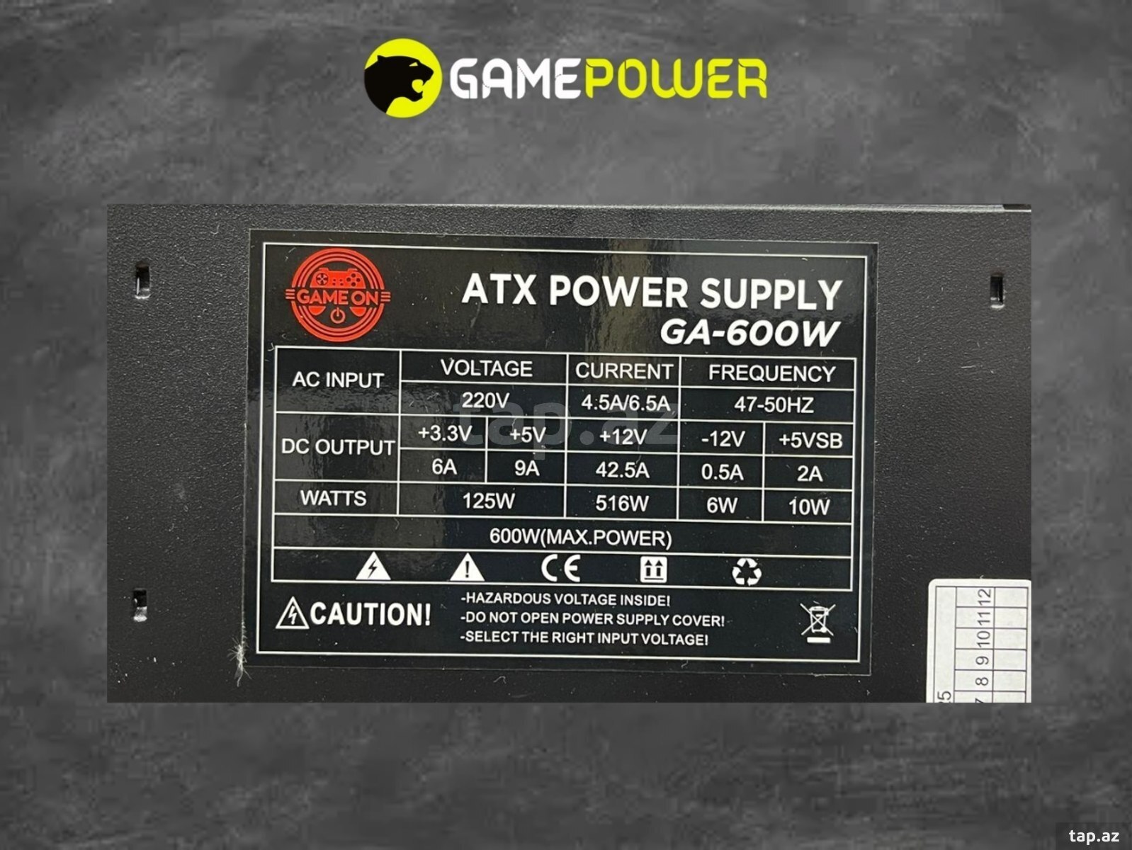 GameON-GA 600W