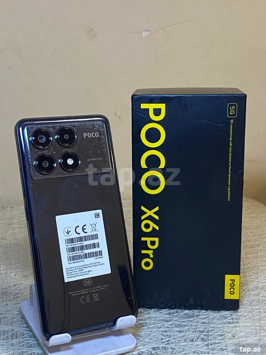 Xiaomi Poco X6 Pro Black 256GB/8GB (2)