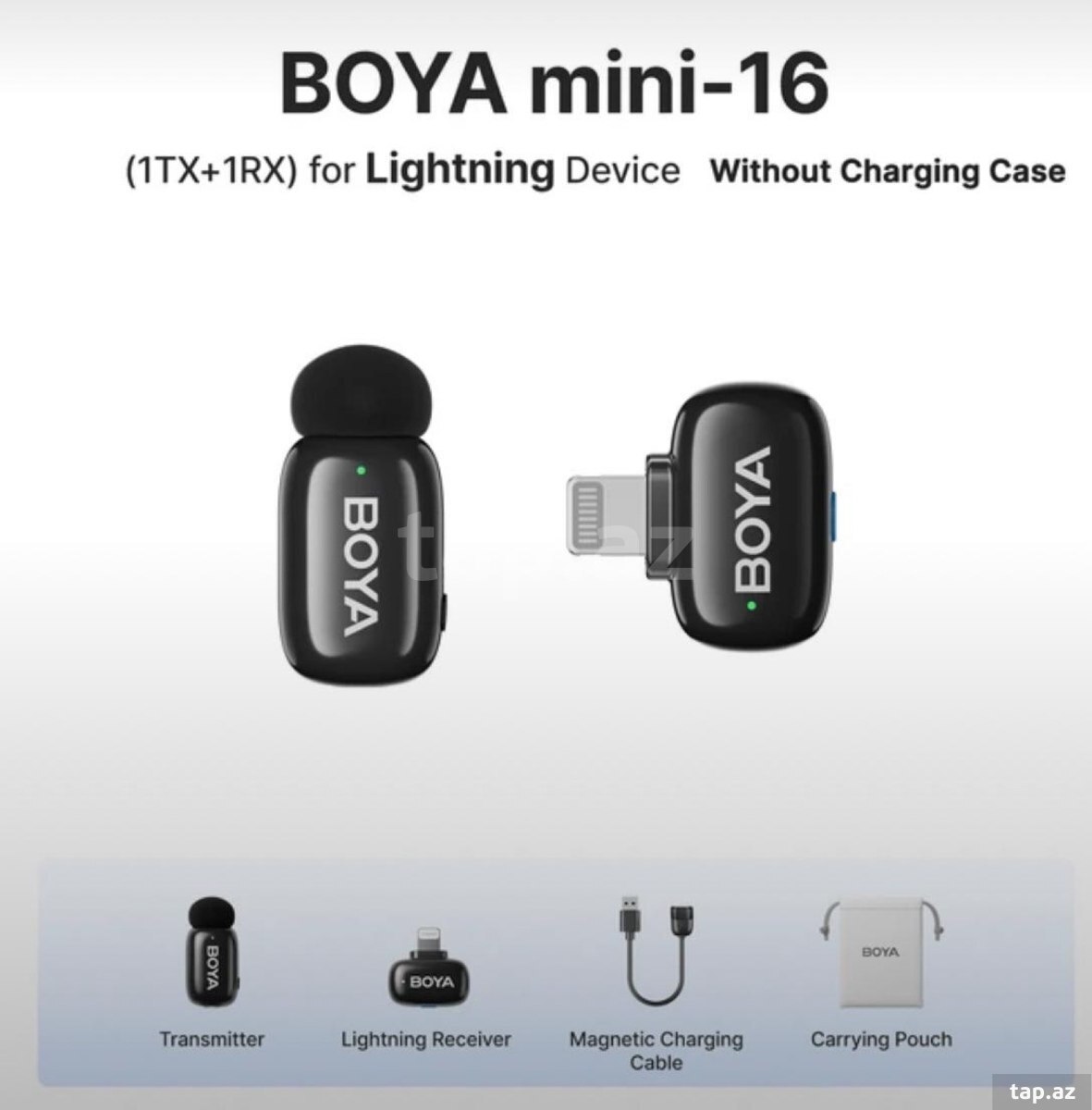 Boya mini yaxa mikrofonu