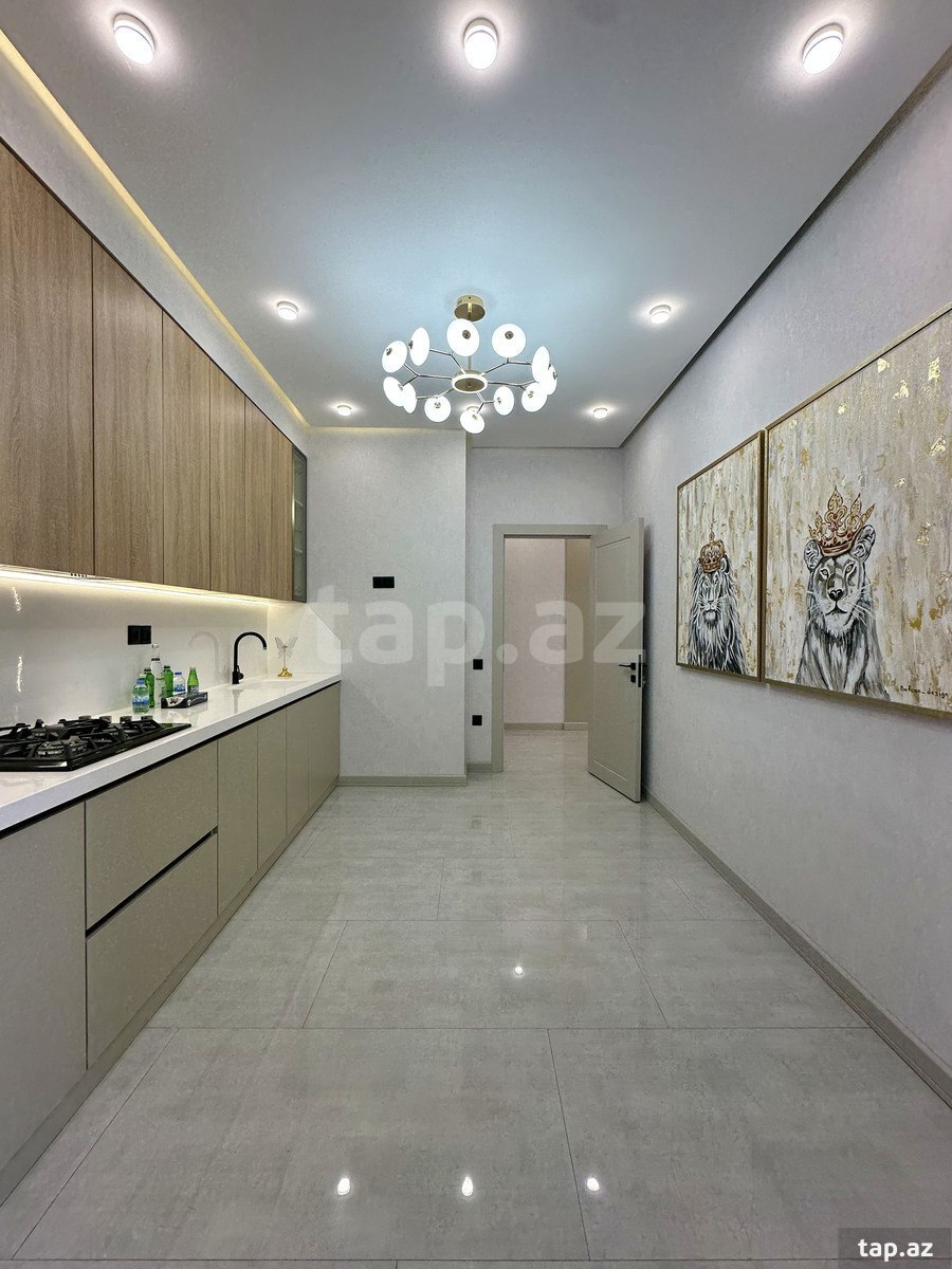 2-otaqlı yeni tikili, Q.Qarayev m., 78 m² (14)