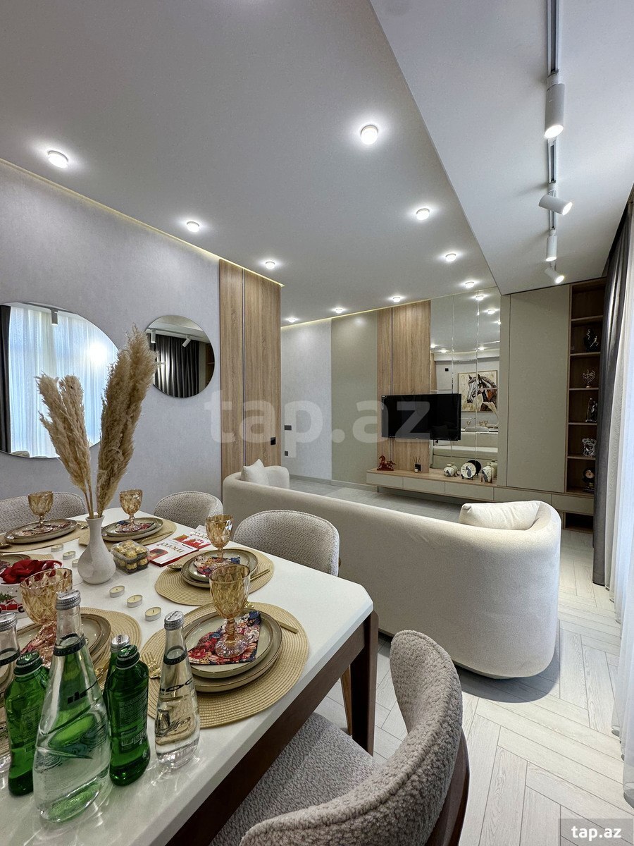 2-otaqlı yeni tikili, Q.Qarayev m., 78 m² (3)
