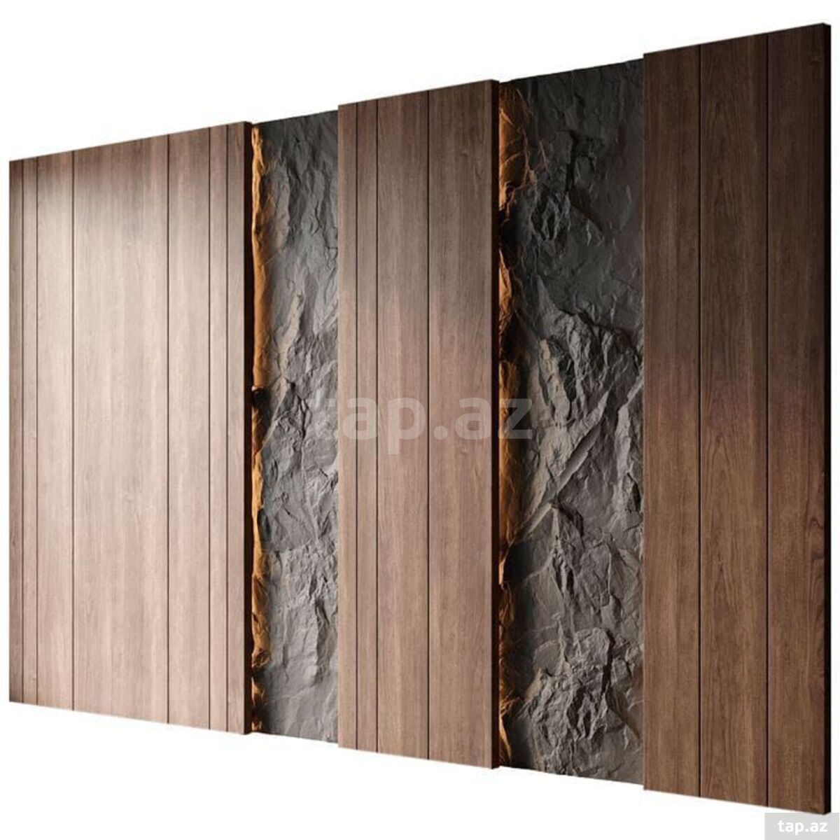 Qaya görünüşlü dekorativ panel 