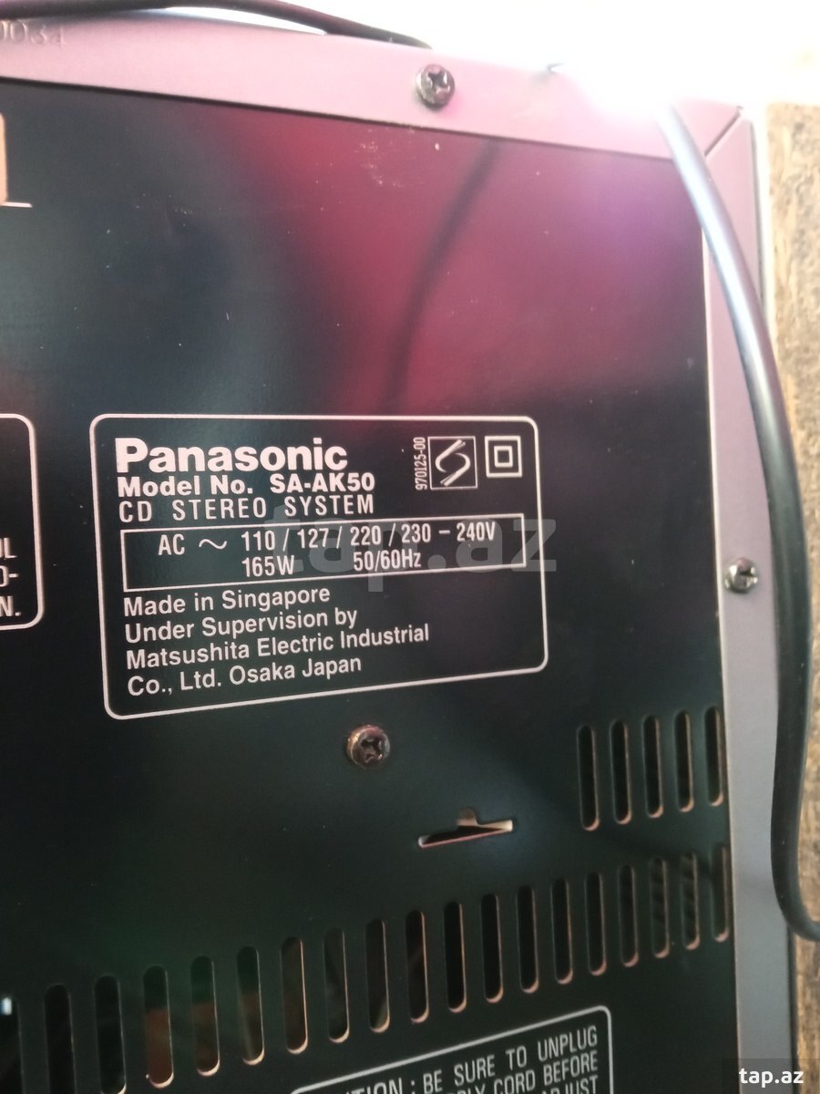 Musiqi mərkəzi Panasonic SA-AK50 (27)