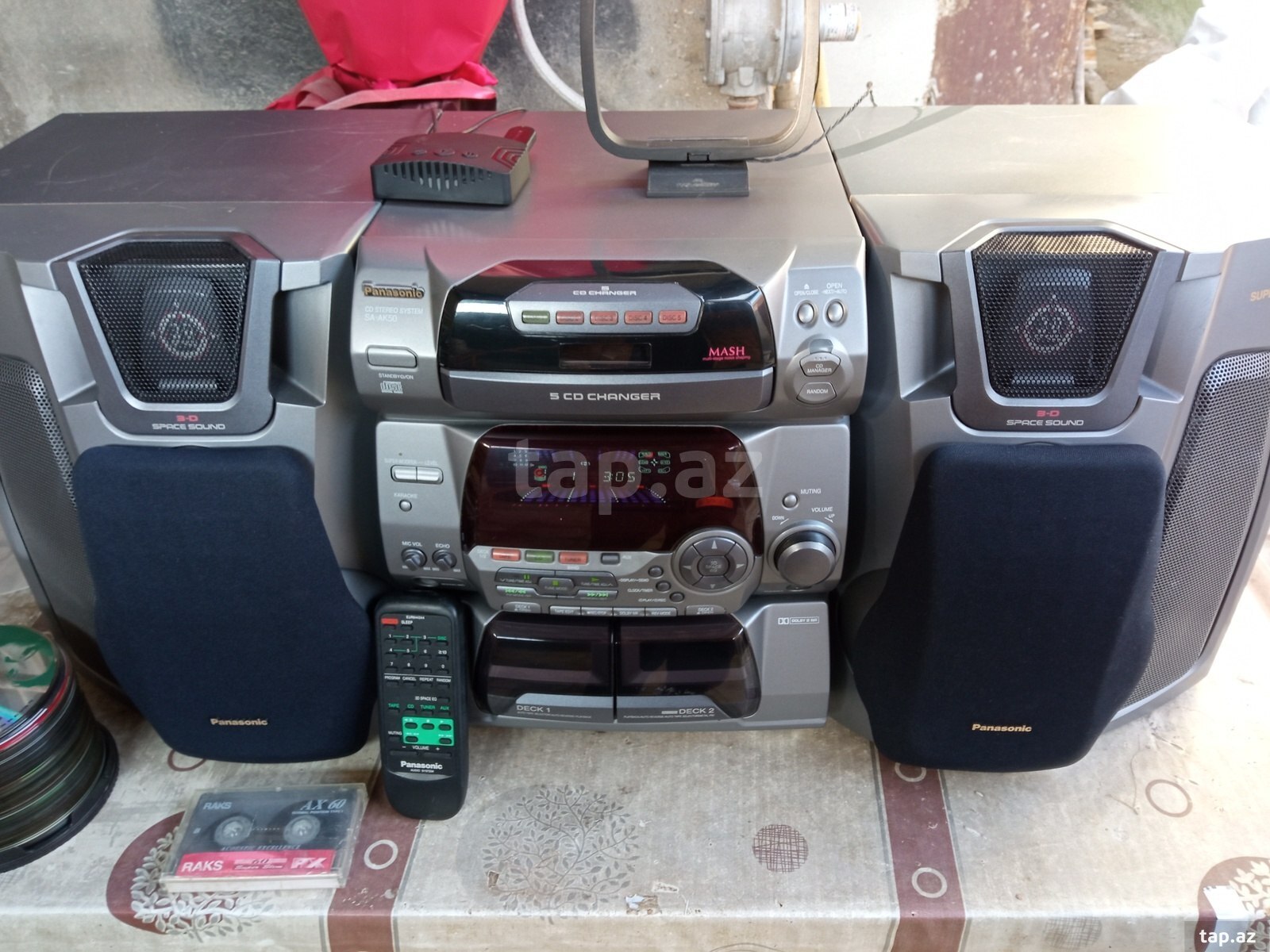 Musiqi mərkəzi Panasonic SA-AK50 (11)