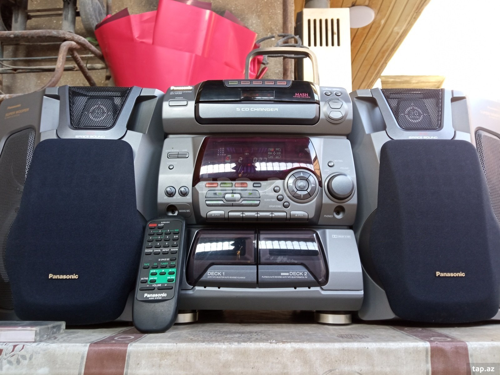 Musiqi mərkəzi Panasonic SA-AK50 (10)