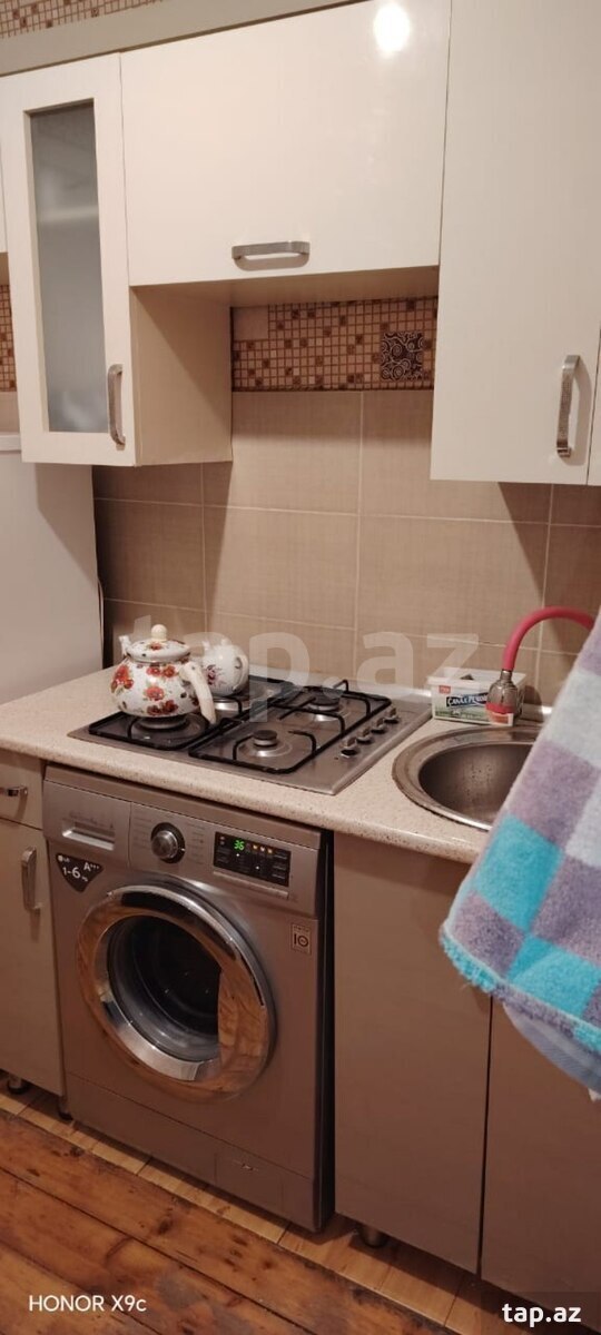1-otaqlı mənzil kirayə verilir, Sumqayıt ş., 30 m² (14)