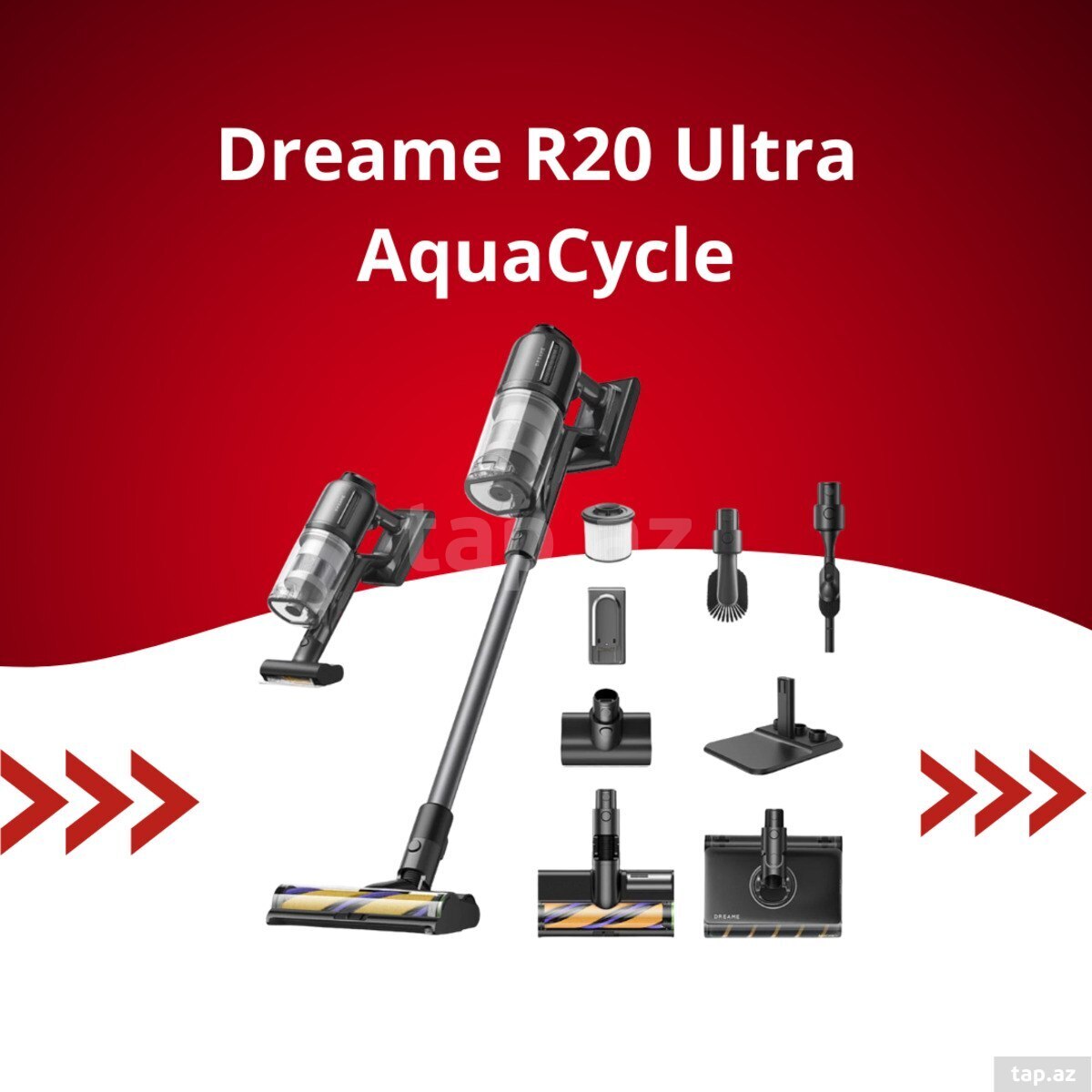 Vertikal tozsoran "R20 Ultra AquaCycle" (2)