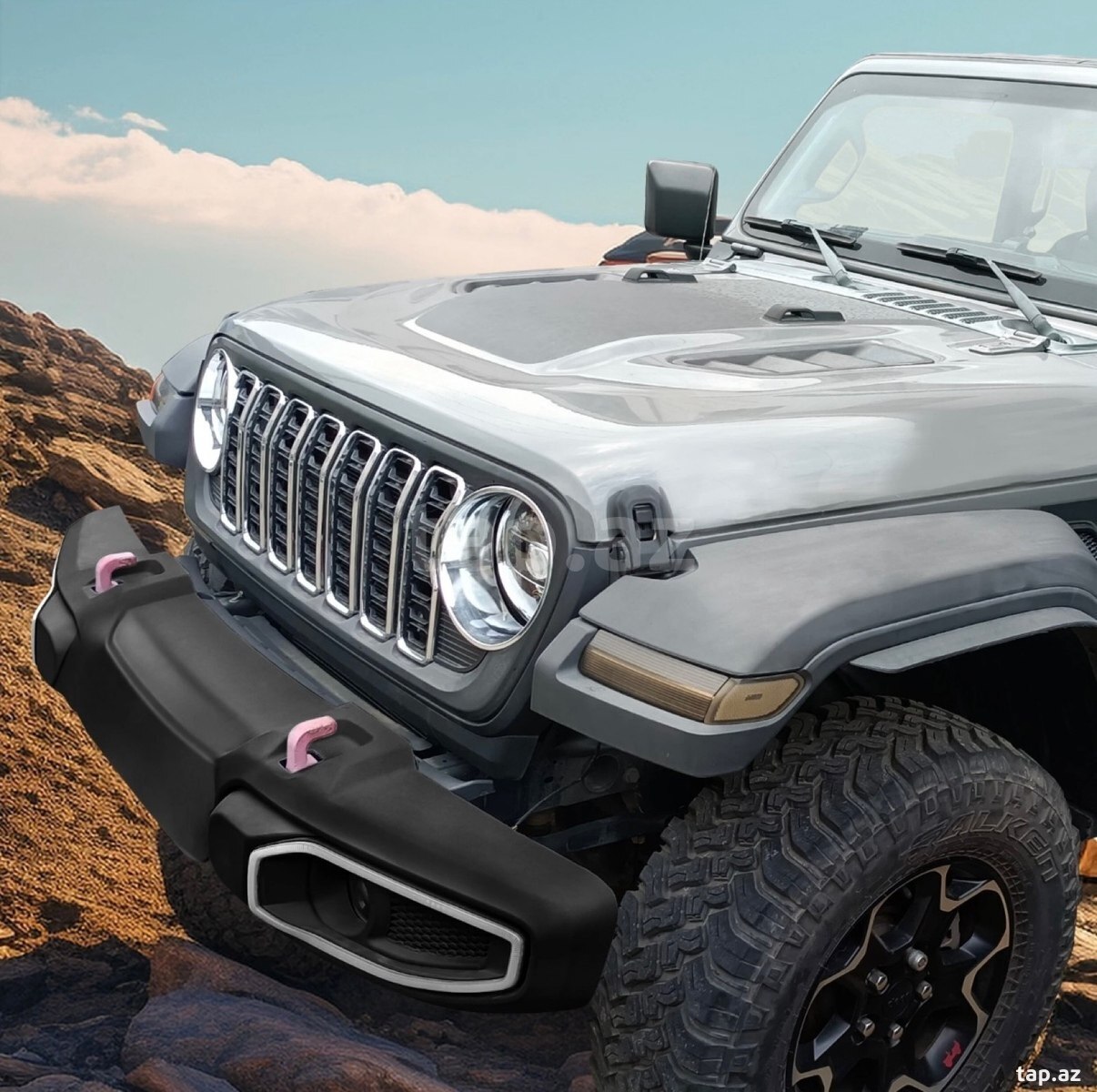 Jeep Wrangler JL ön bamperi (8)