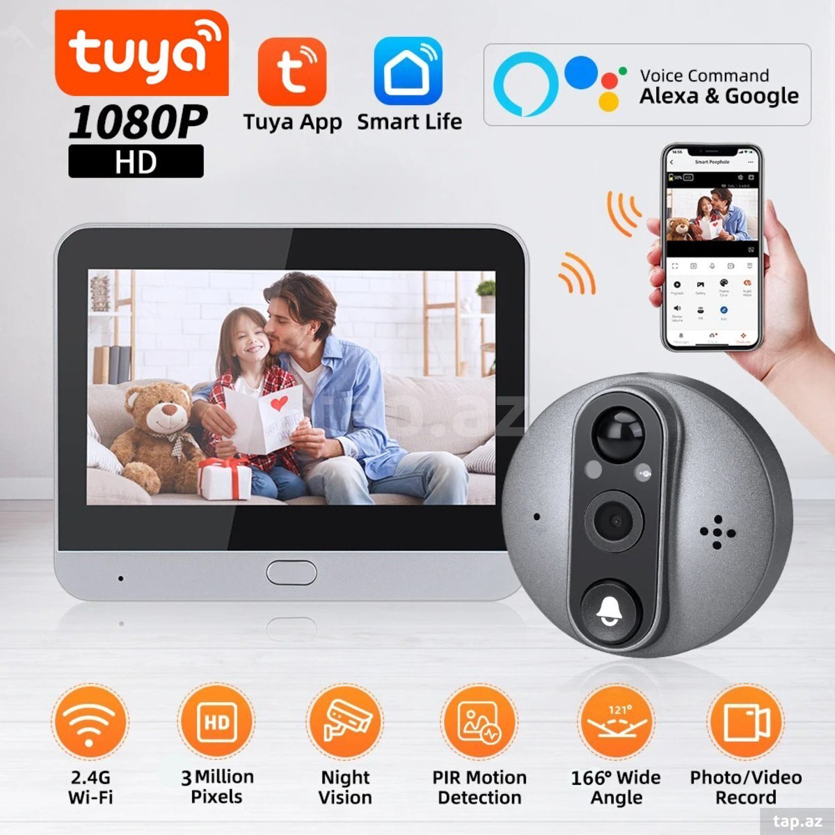 Tuya Smart Qlazok Kamera