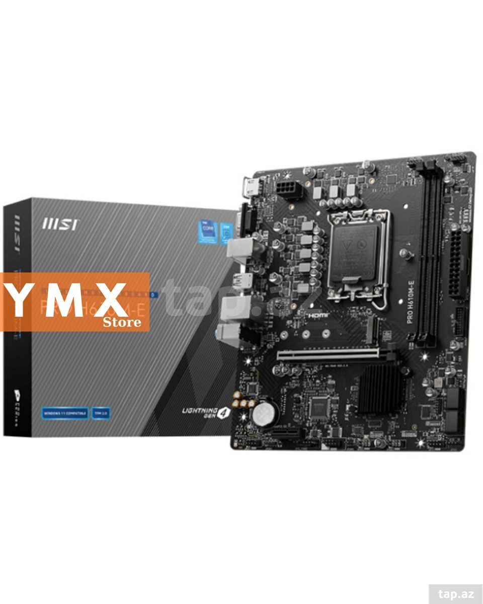 Ana plata MSI Pro H610M-E DDR5 (5)