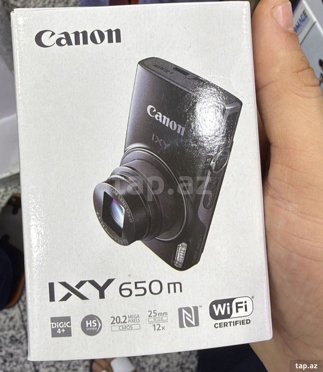 Canon IXY 650-m fotoaparatı